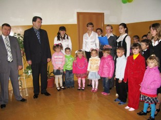 открытие дошкольной группы в Будлянской основной школе